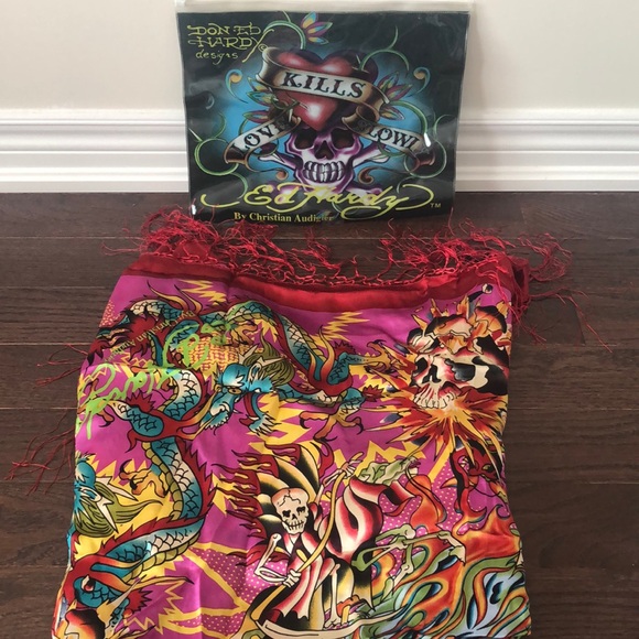 Silk Scarf - Picture 2 of 7